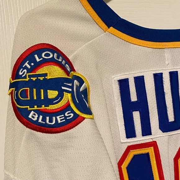 STARTER Vintage White and Blue Hull 16 Jersey XL - Picture 4 of 8